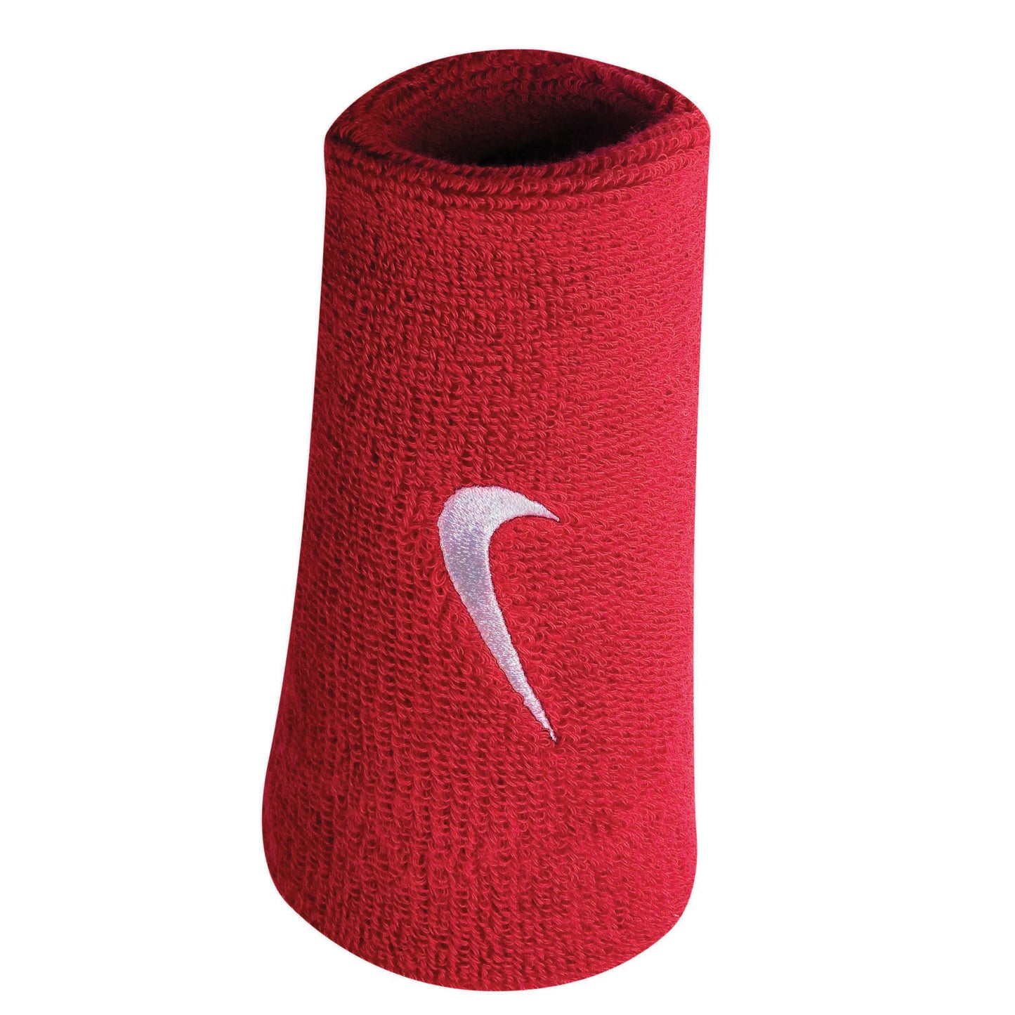 Nike Swoosh Doublewide Zweetband Verpakking 2 stuks Unisex - rood, wit Nike Swoosh Doublewide Zweetband Verpakking 2 stuks Unisex - rood, wit