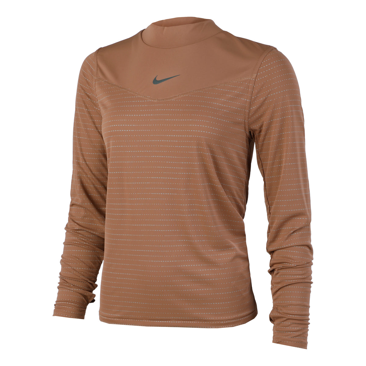 Nike Dri-Fit Run DVN Longsleeve Dames - bruin, Nike Dri-Fit Run DVN Longsleeve Dames - bruin,
