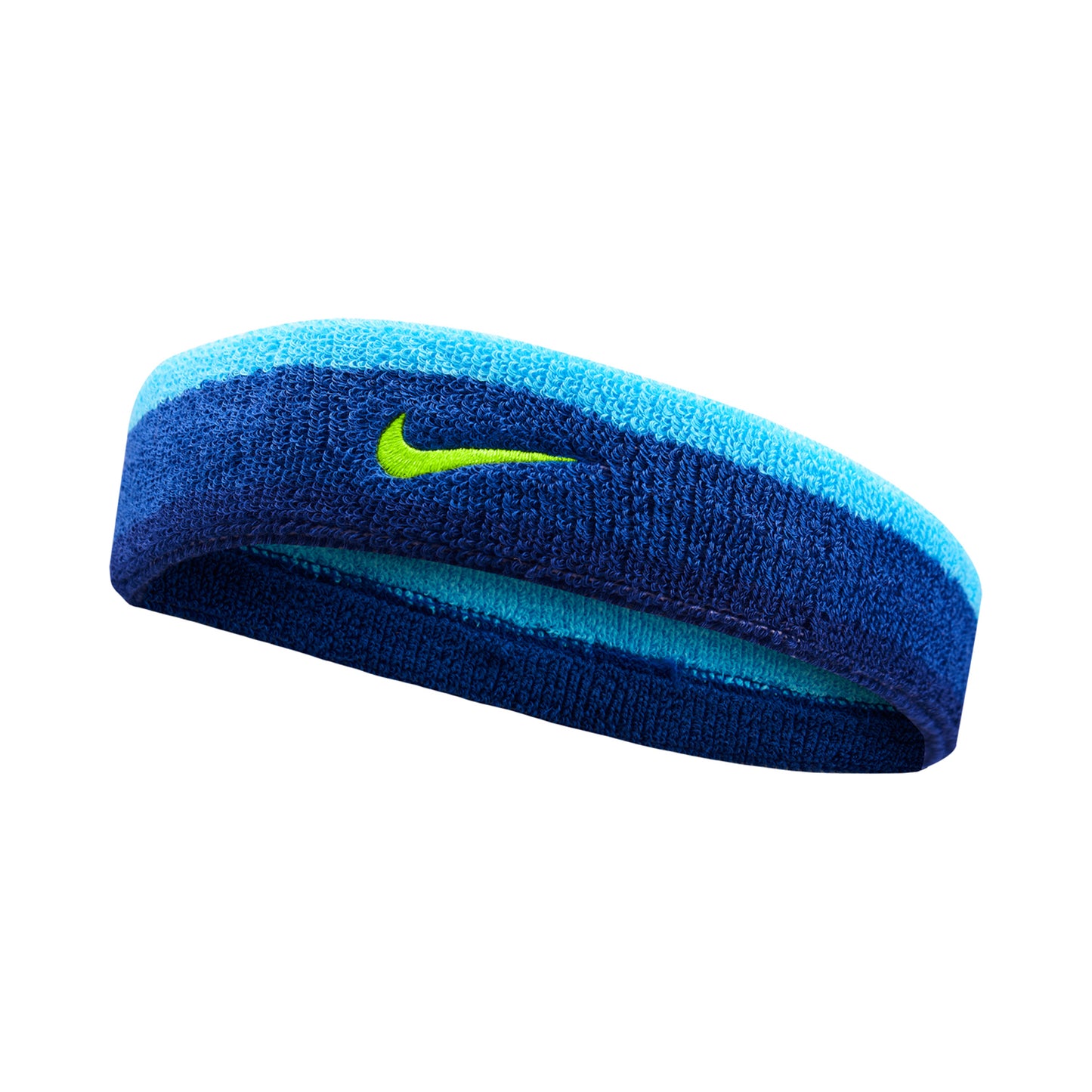 Nike Swoosh Hoofdband Unisex - blauw, groen Nike Swoosh Hoofdband Unisex - blauw, groen