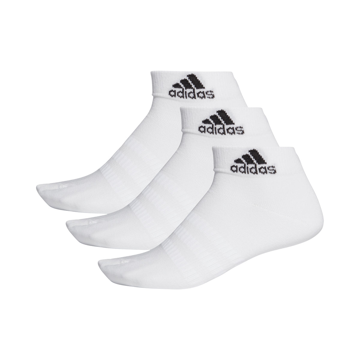 adidas Light Ankle Sportsokken Verpakking 3 stuks Unisex - wit, zwart adidas Light Ankle Sportsokken Verpakking 3 stuks Unisex - wit, zwart