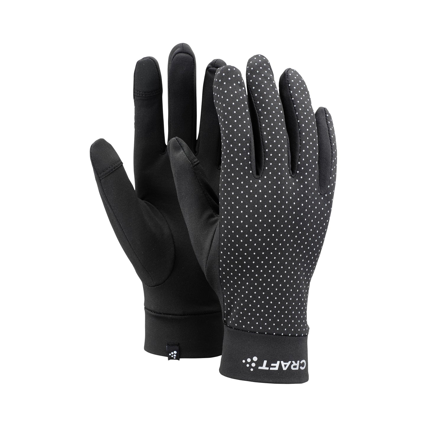 Craft Lumen Fleece Hardloophandschoenen-Zwart Craft Lumen Fleece Hardloophandschoenen-Zwart