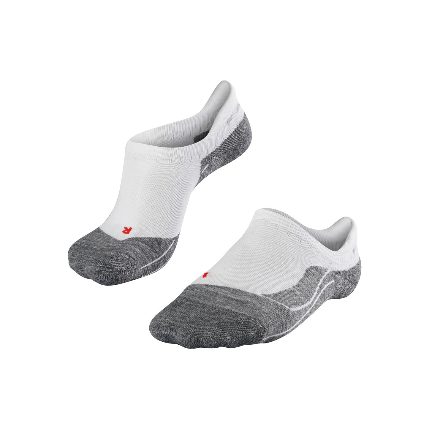 Falke RU4 Endurance Invisible Hardloopsokken Dames-Wit,Grijs Falke RU4 Endurance Invisible Hardloopsokken Dames-Wit,Grijs