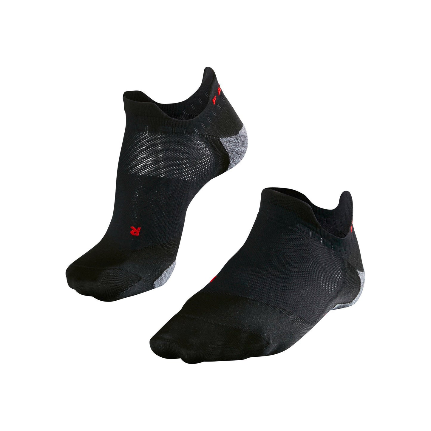 Falke RU5 Race Invisible Hardloopsokken Heren-Zwart,Grijs Falke RU5 Race Invisible Hardloopsokken Heren-Zwart,Grijs