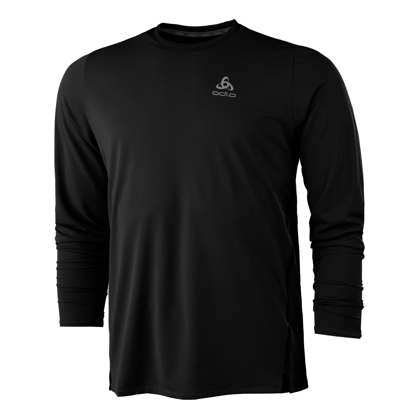 Odlo Zeroweight Chill-Tec Crew Neck Longsleeve Heren-Zwart Odlo Zeroweight Chill-Tec Crew Neck Longsleeve Heren-Zwart