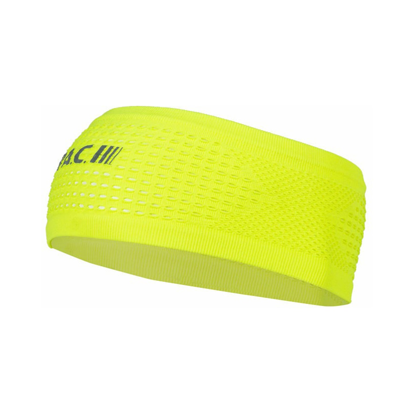 P.A.C. Recycled Seamless Mesh Hoofdband-Neongeel P.A.C. Recycled Seamless Mesh Hoofdband-Neongeel