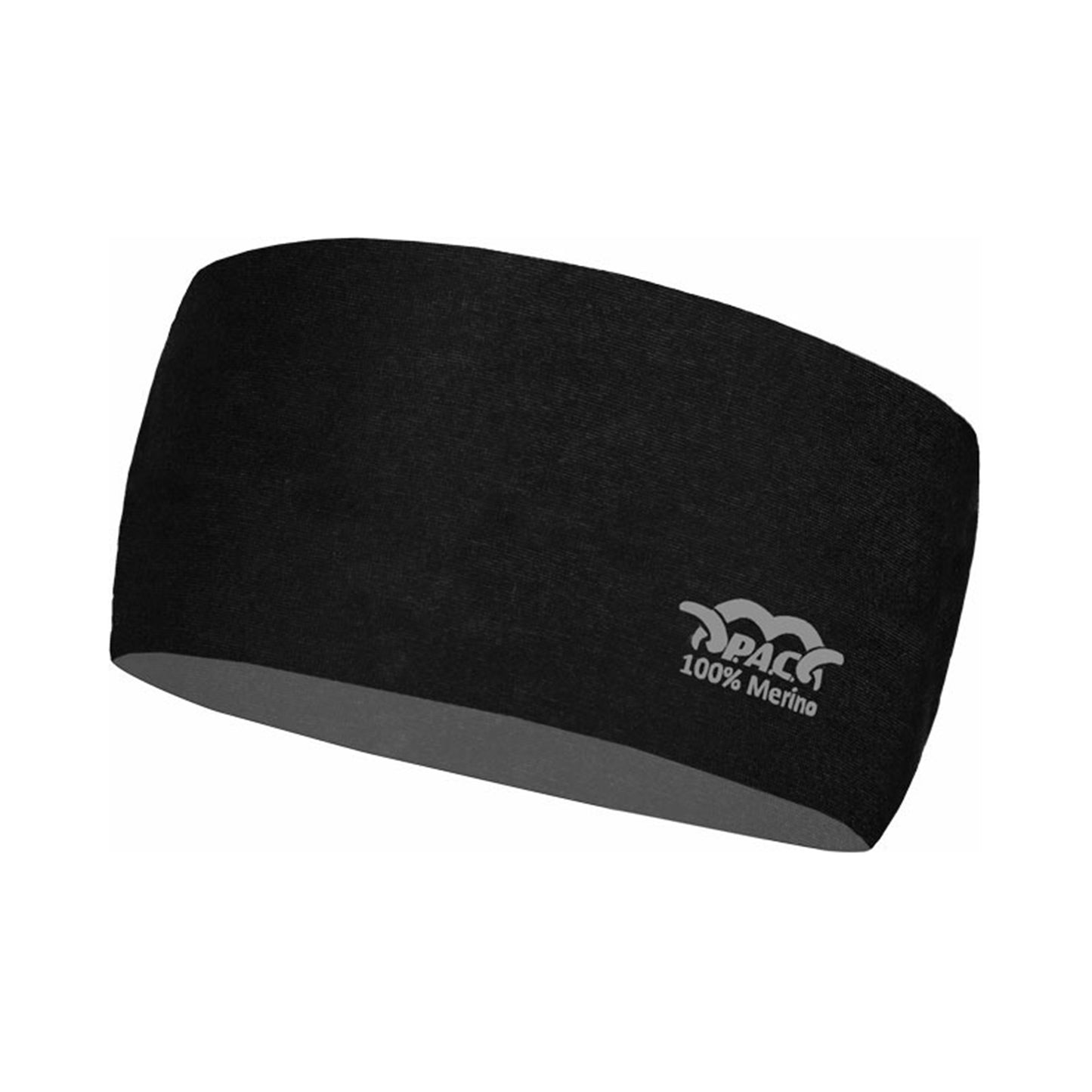 P.A.C. Merino Hoofdband-Zwart P.A.C. Merino Hoofdband-Zwart