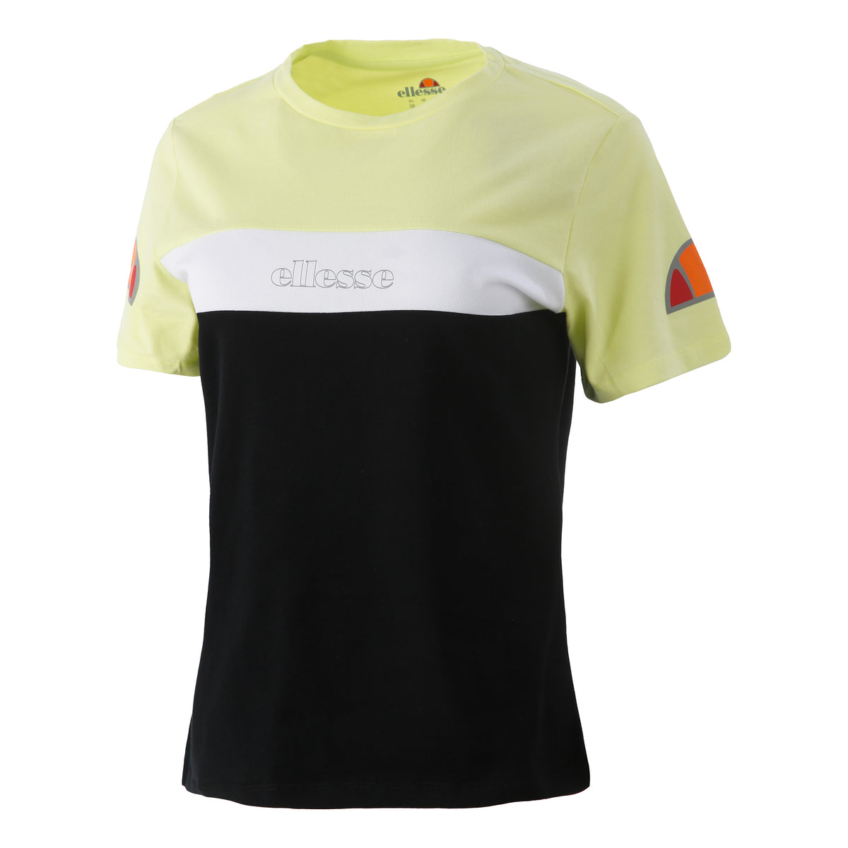 Ellesse Becaert T-shirt Dames - zwart, limoen