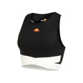 Chroma Crop Hardloopshirt Dames-Zwart