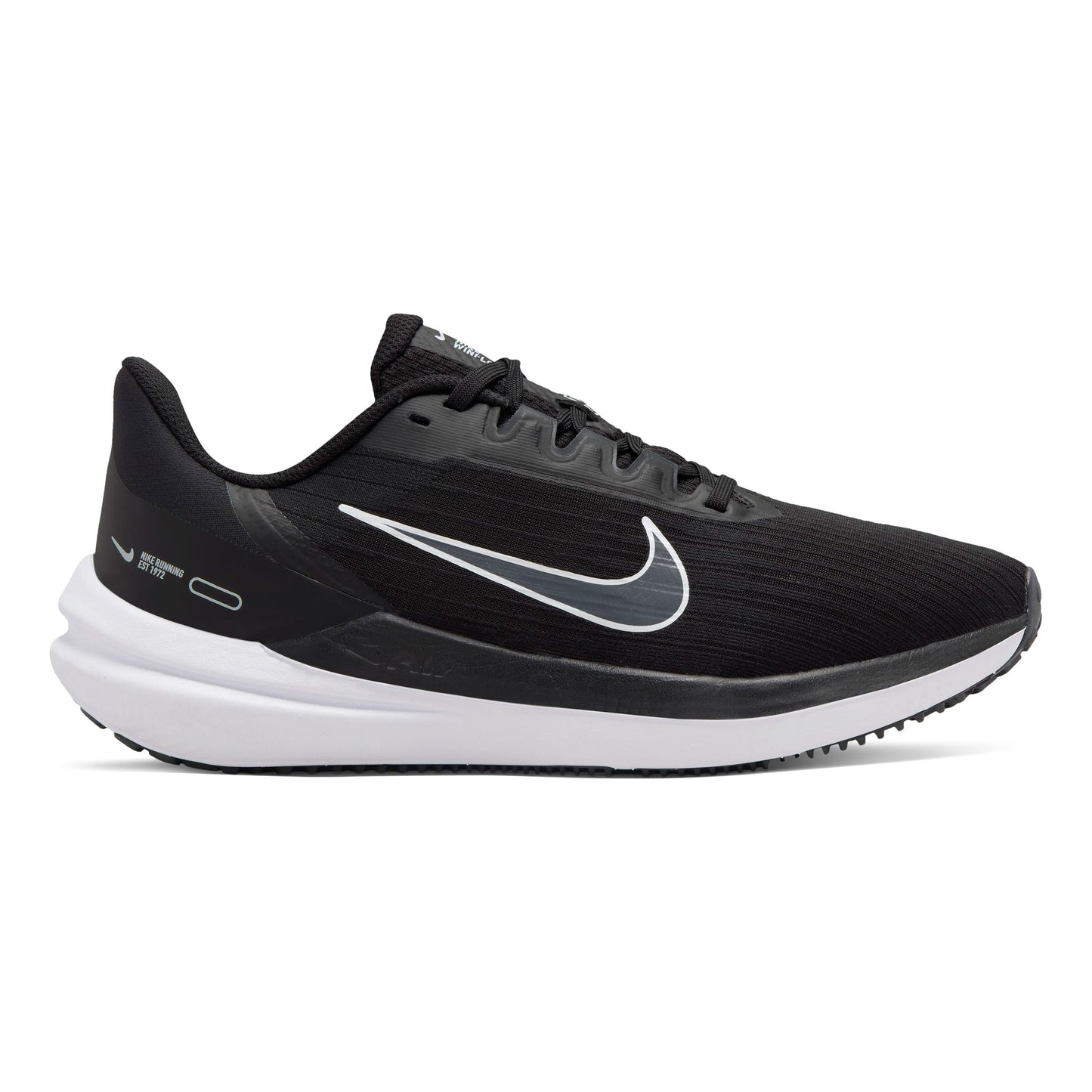Nike Air Winflo 9 Neutrale Schoen Dames-Zwart,Grijs