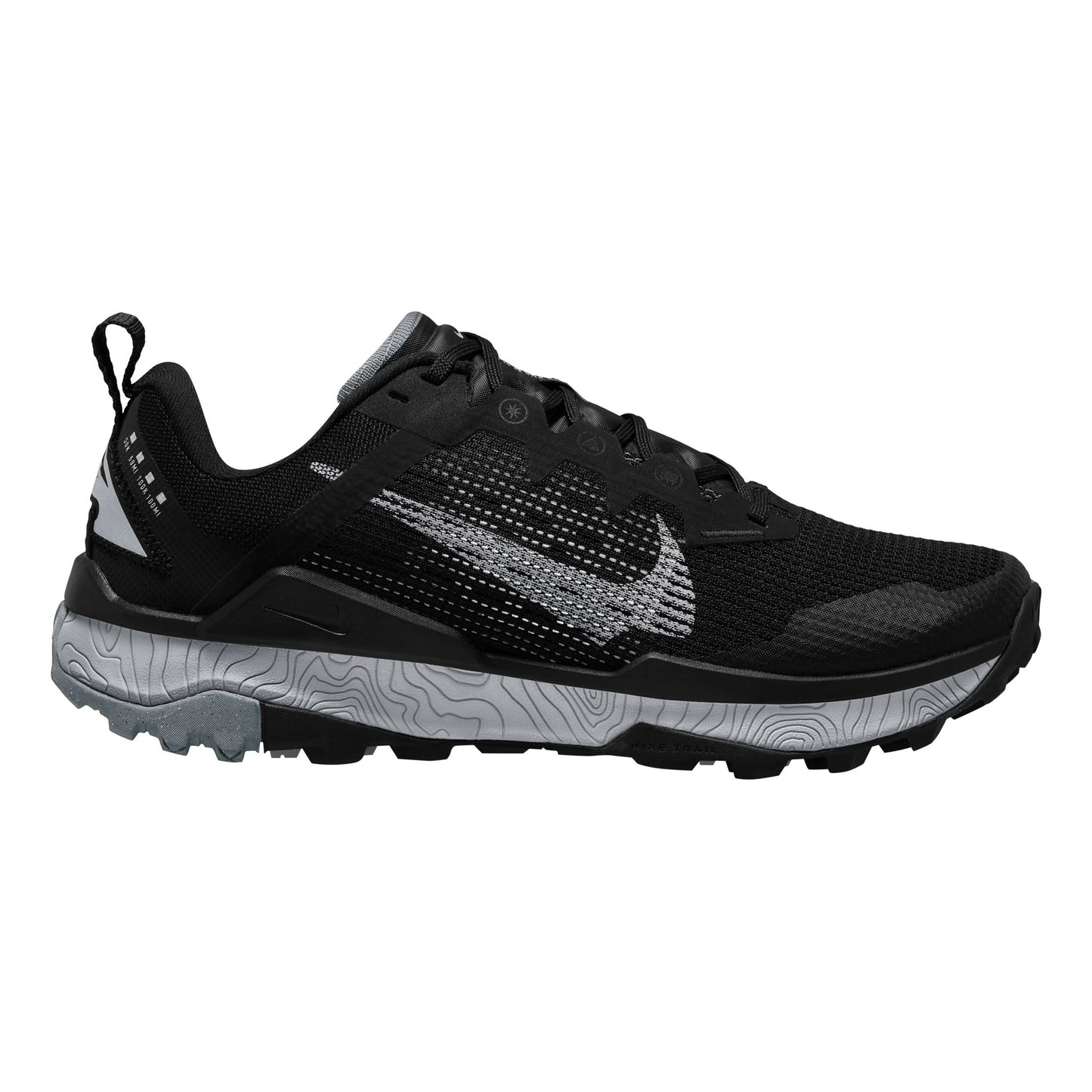Nike React Wildhorse 8 Trailschoen Dames - zwart, grijs