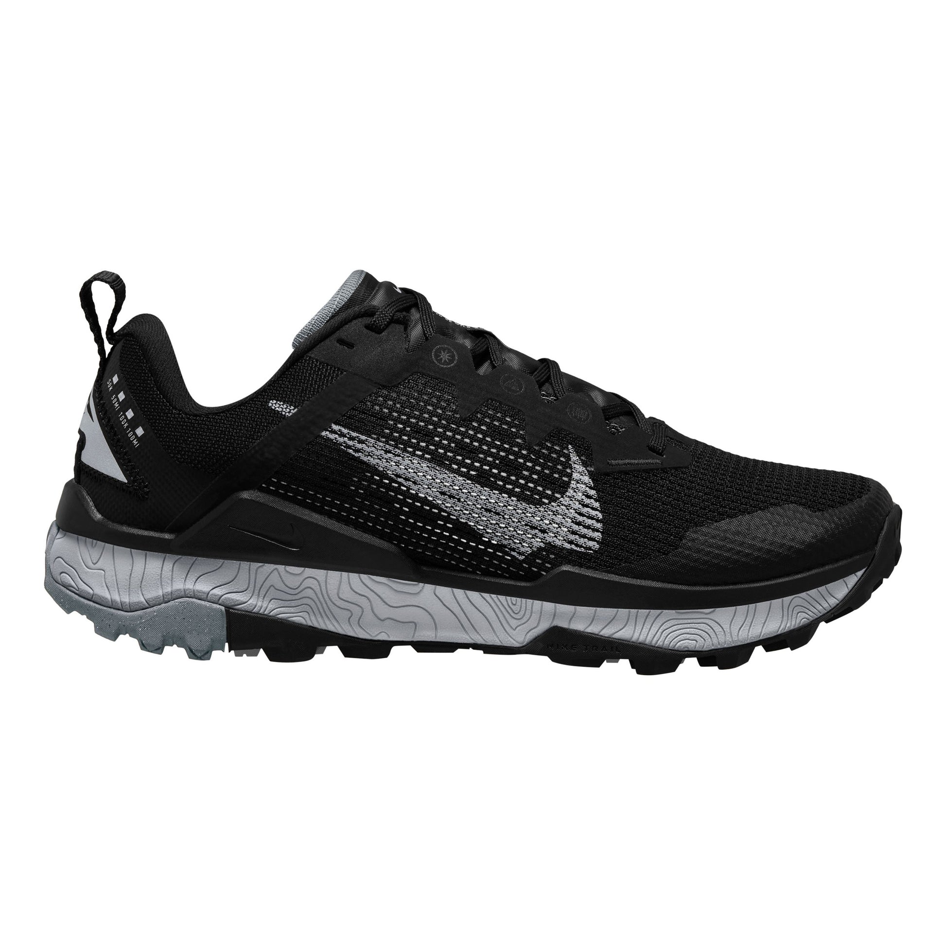 Nike React Wildhorse 8 Trailschoen Dames - zwart, grijs
