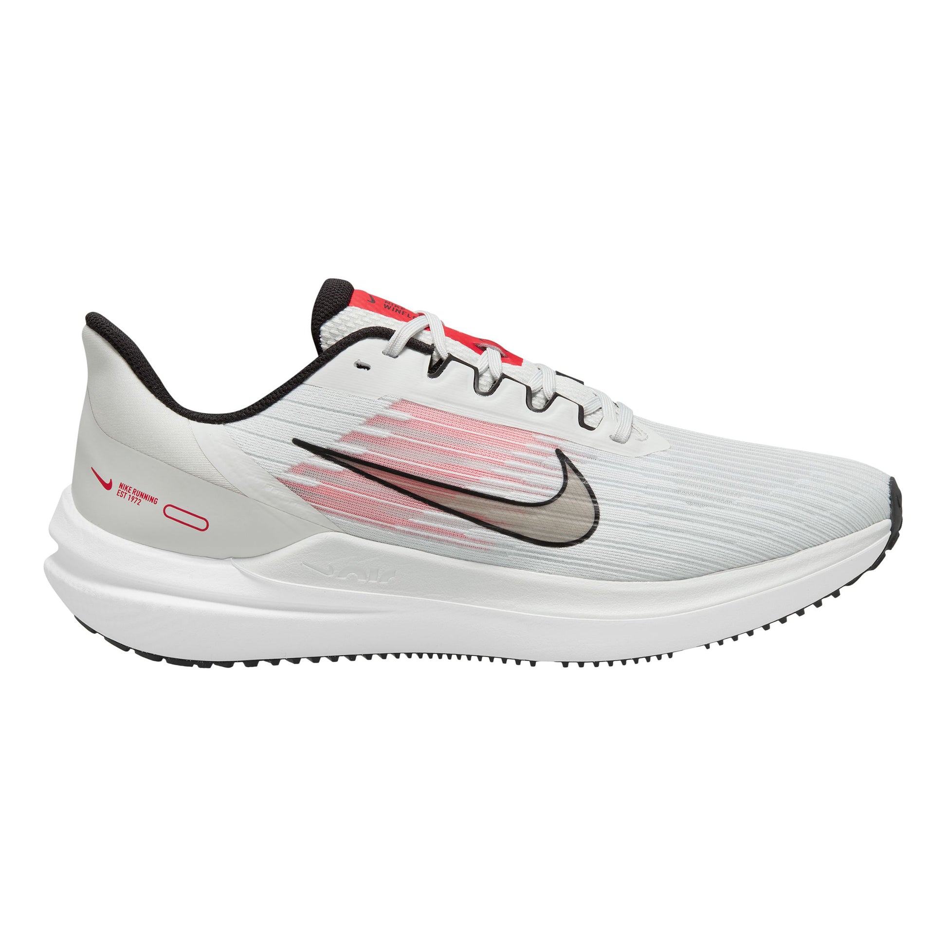 Nike Air Winflo 9 Neutrale schoen Heren - wit, grijs