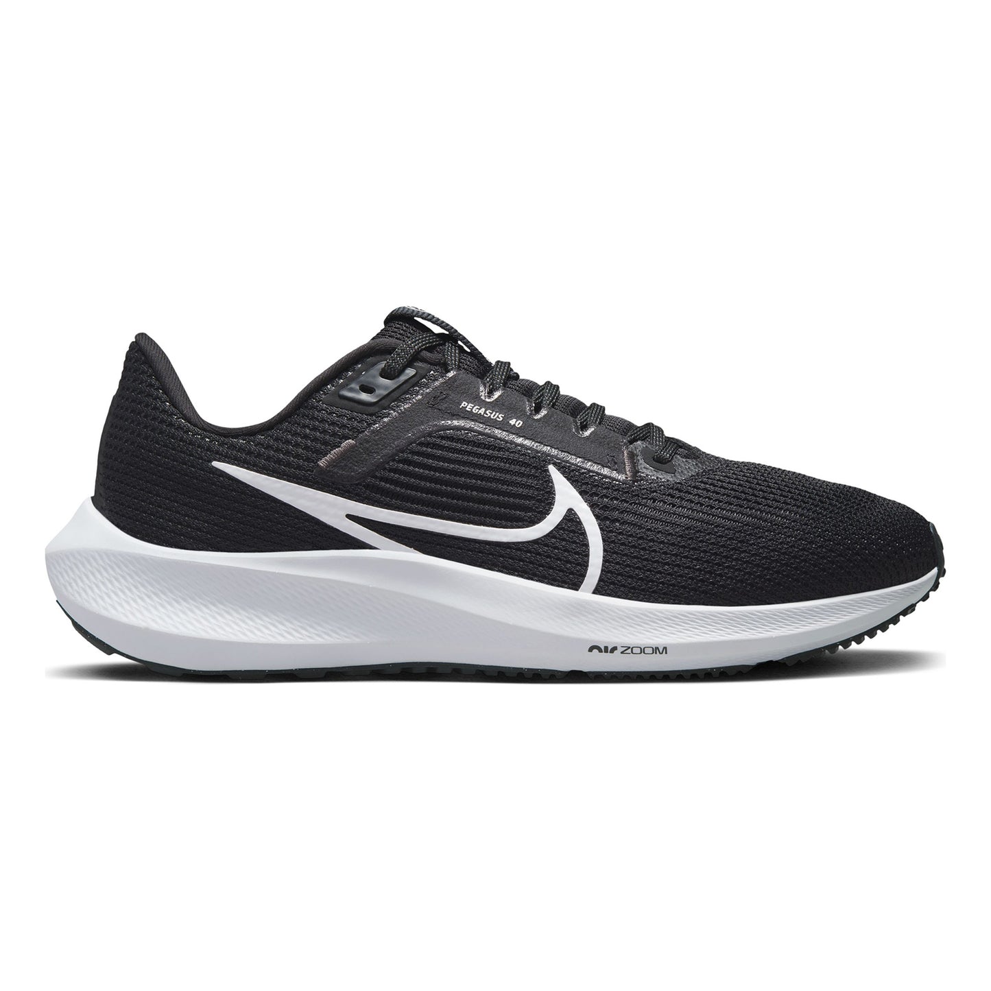 Nike Air Zoom Pegasus 40 Neutrale schoen Dames - zwart, wit