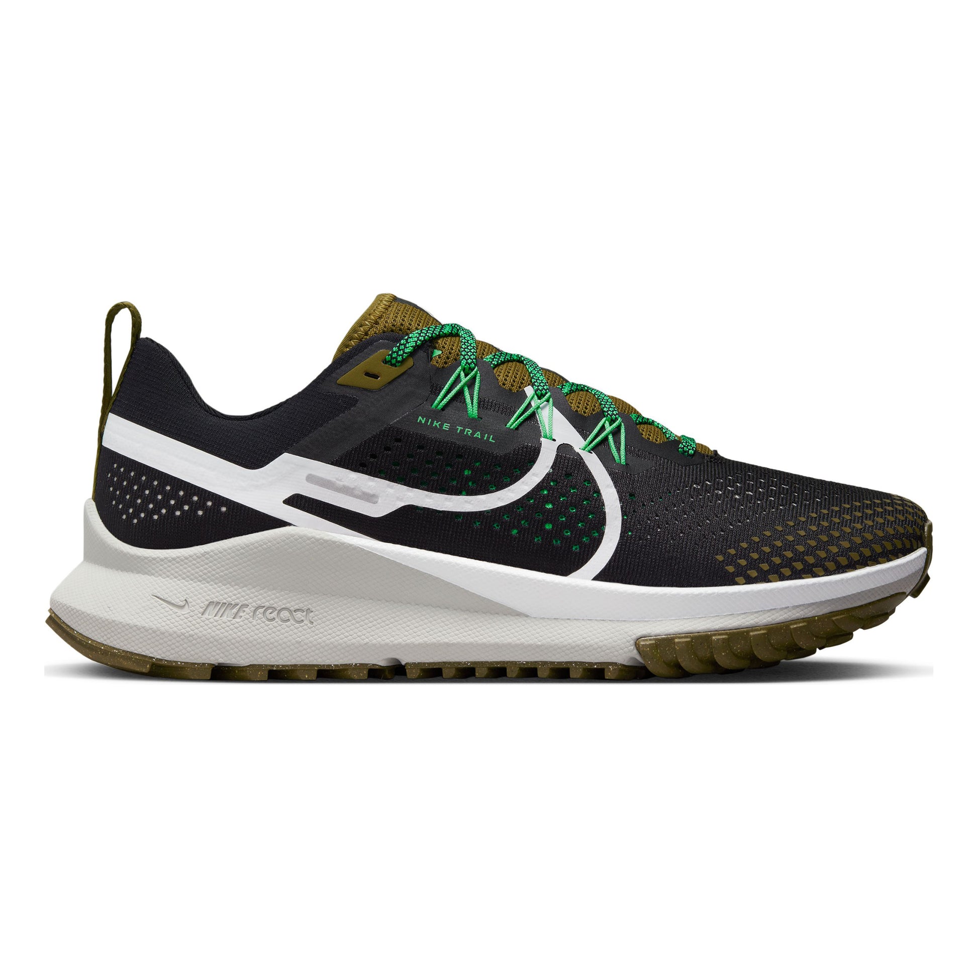 Nike Pegasus Trail 4 Trailschoen Heren - zwart, olijf