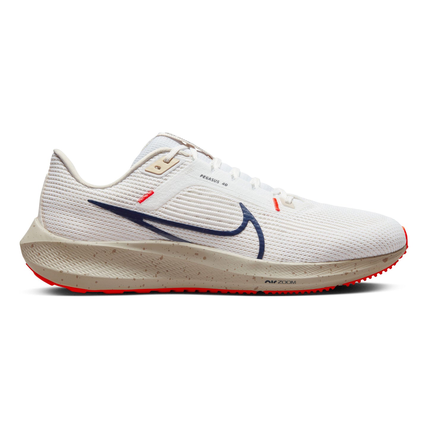 Nike Air Zoom Pegasus 40 Neutrale schoen Heren - wit, zwart