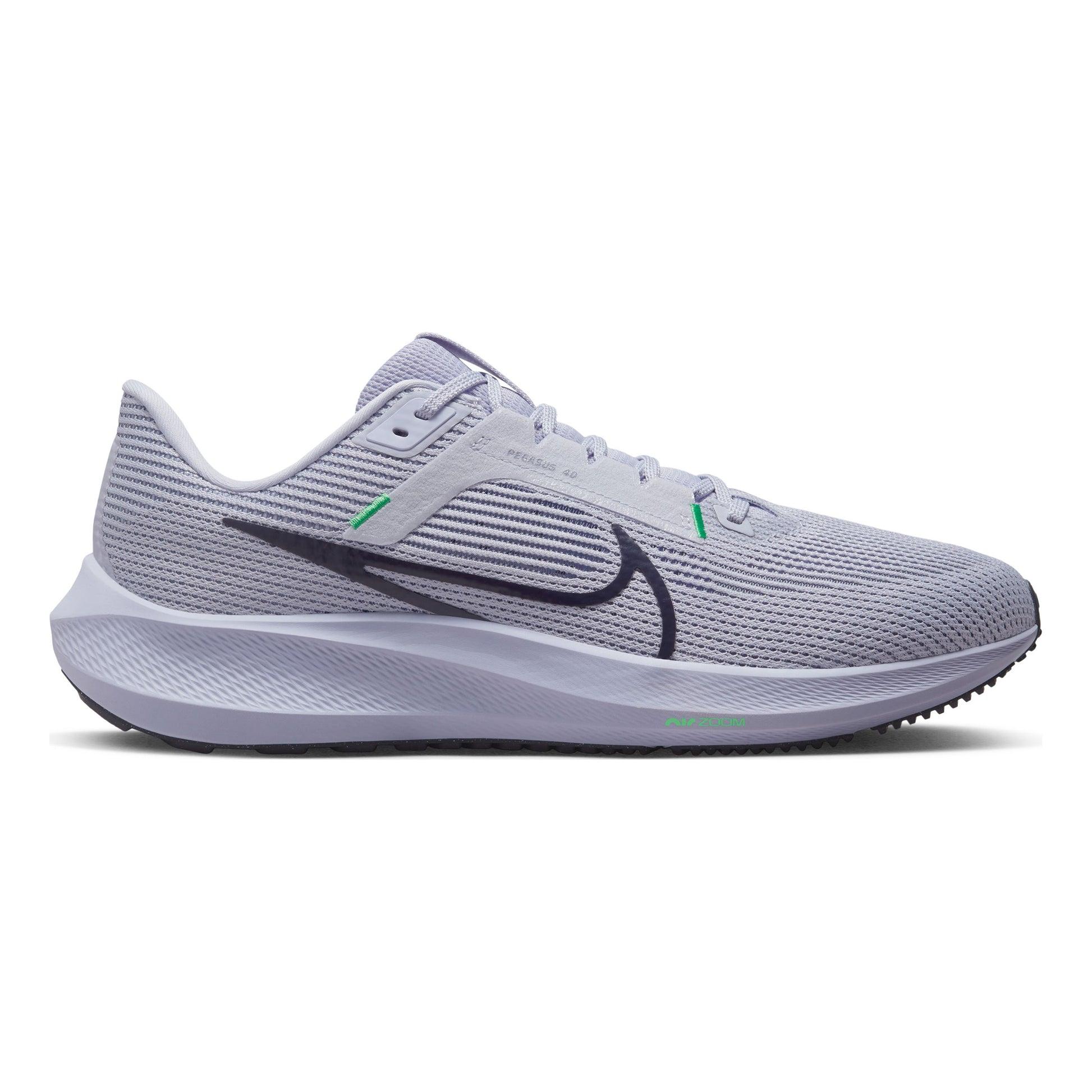 Nike Air Zoom Pegasus 40 Neutrale schoen Heren - grijs, zwart