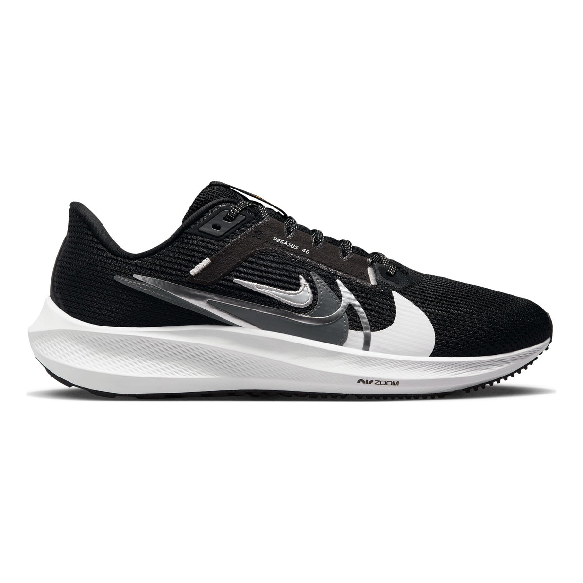 Nike Air Zoom Pegasus40 Premium Neutrale schoen Heren - zwart, wit
