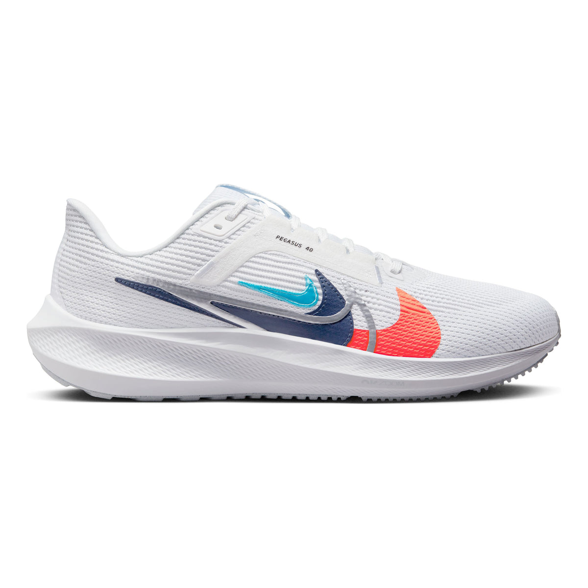 Nike Air Zoom Pegasus40 Premium Neutrale schoen Heren - wit, veelkleurig