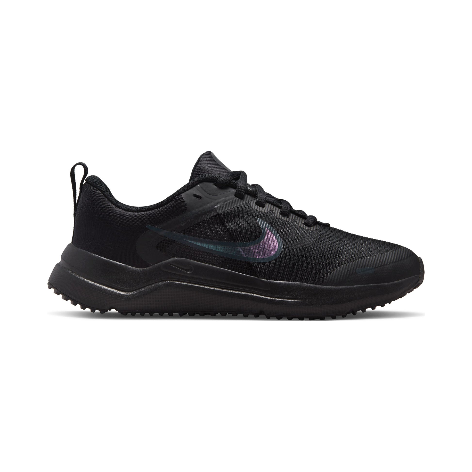 Nike Downshifter 12 Neutrale schoen Kinderen - zwart, grijs