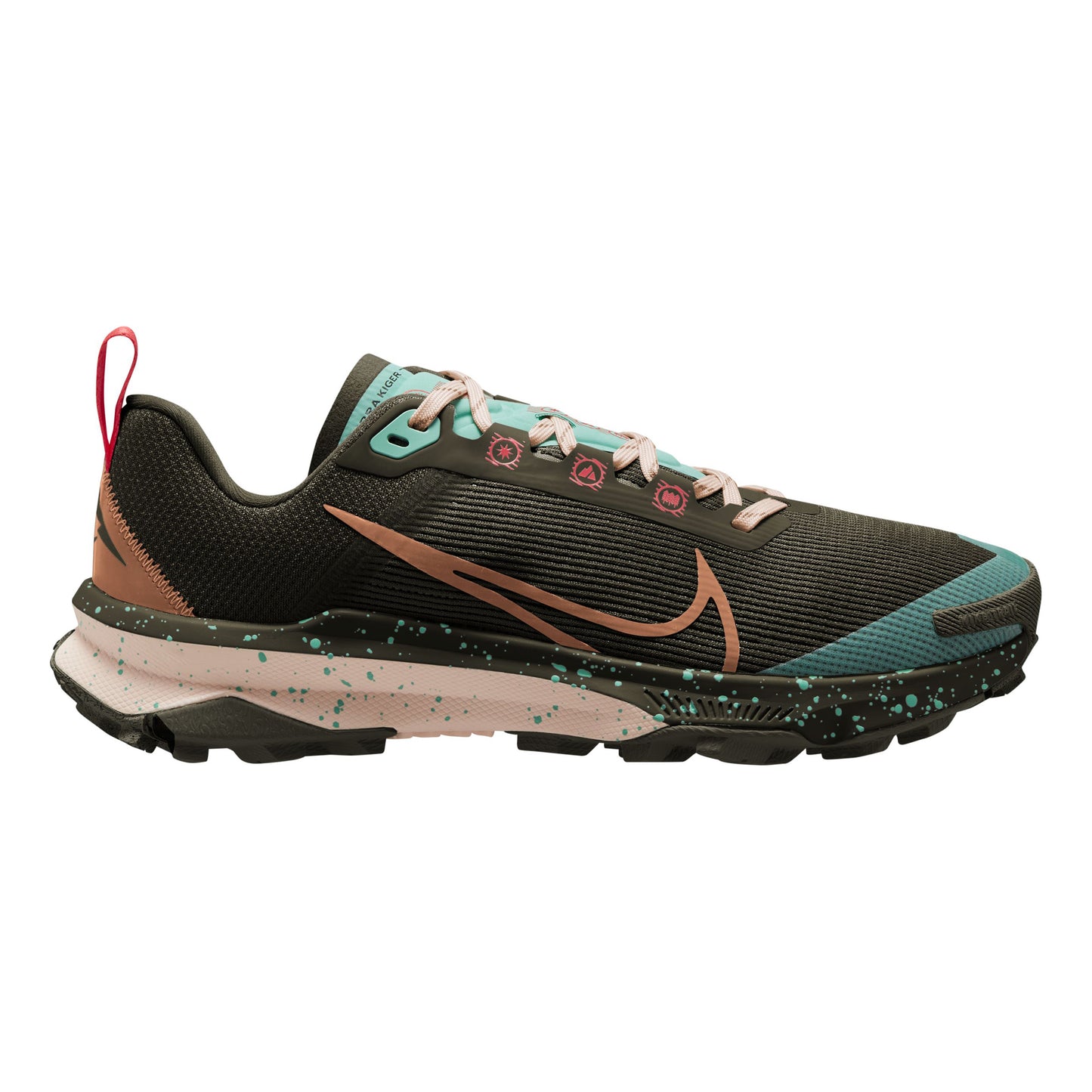 Nike Terra Kiger 9 Trailschoen Dames - olijf, lichtblauw