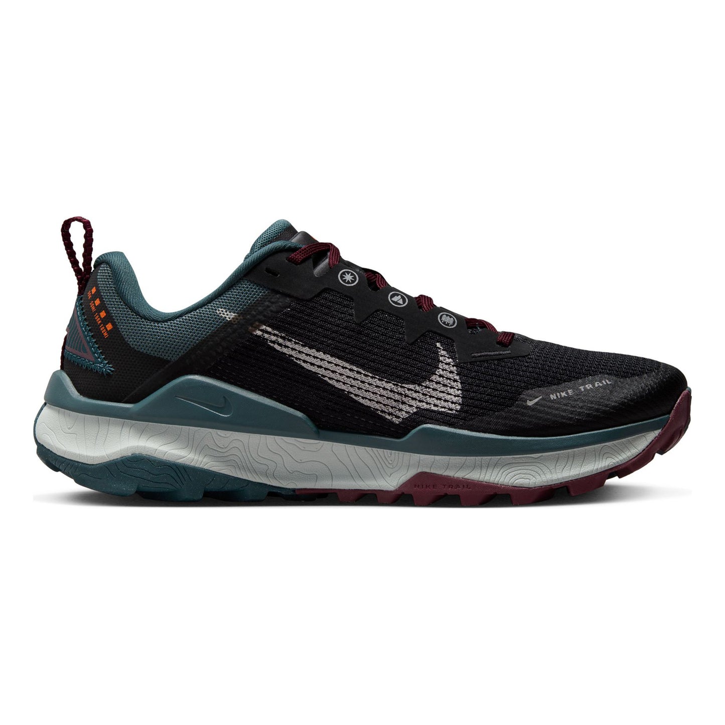 Nike React Wildhorse 8 Trailschoen Dames - zwart, blauw