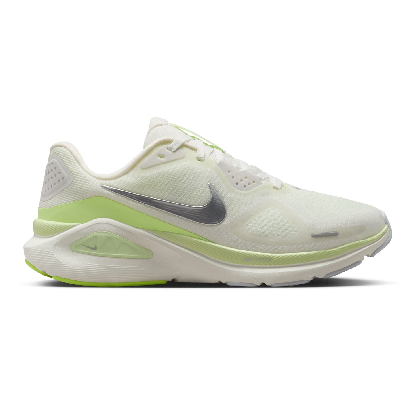 Nike Structure 26 Stabiliteitsschoen Dames - wit, lichtgroen
