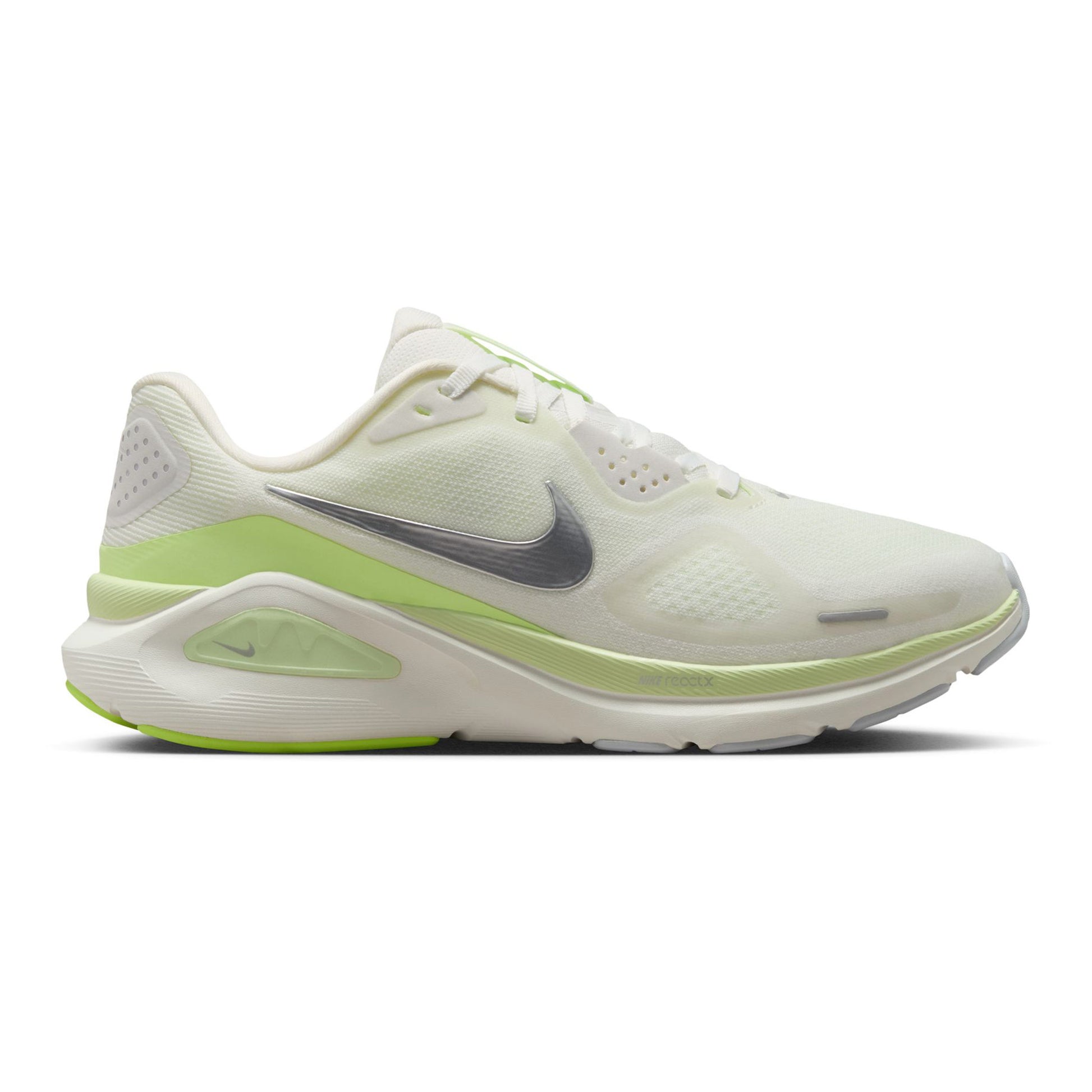 Nike Structure 26 Stabiliteitsschoen Dames - wit, lichtgroen