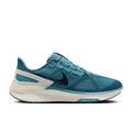 Structure 25 Stabiliteitsschoen Heren - petrolblauw, wit