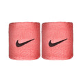 Swoosh Zweetband Verpakking 2 stuks kort - roze, zwart