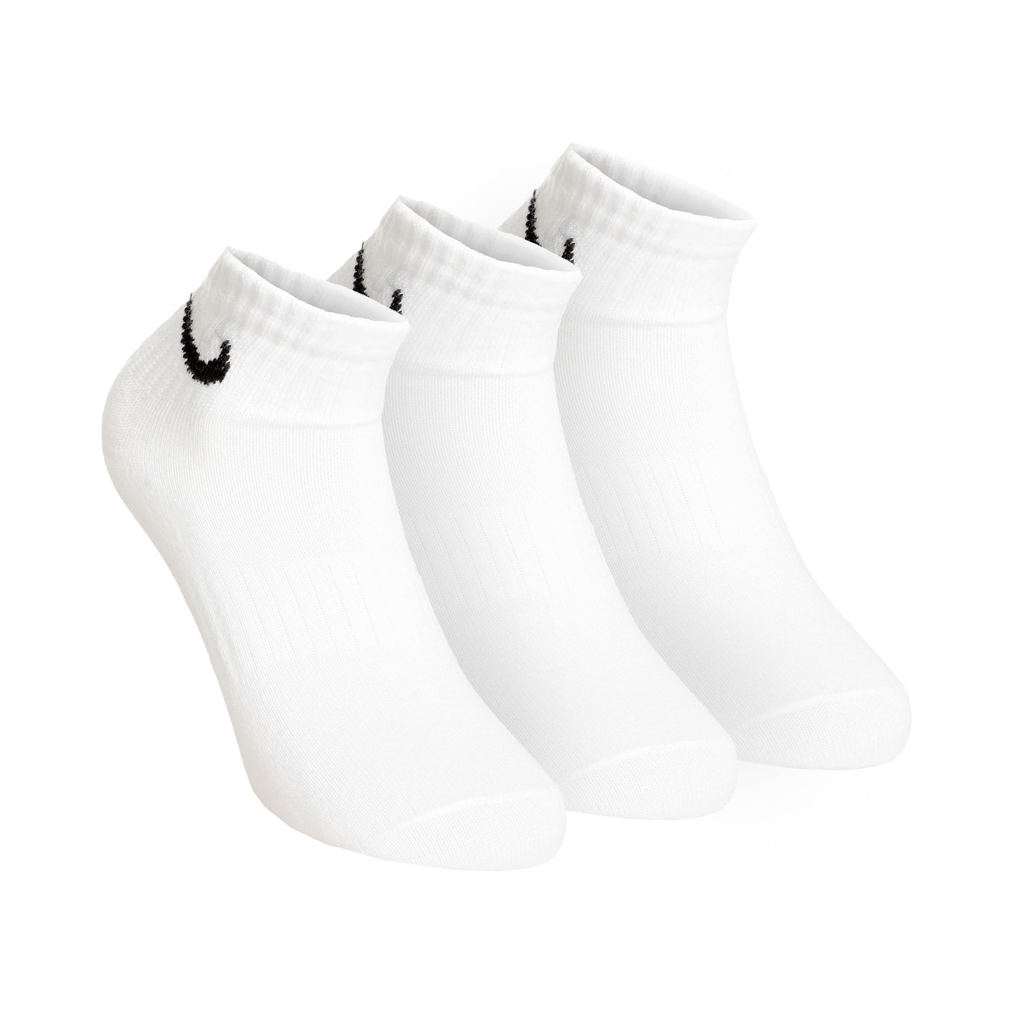 Nike Everyday Lightweight Tennissokken Verpakking 3 stuks Unisex - wit, zwart