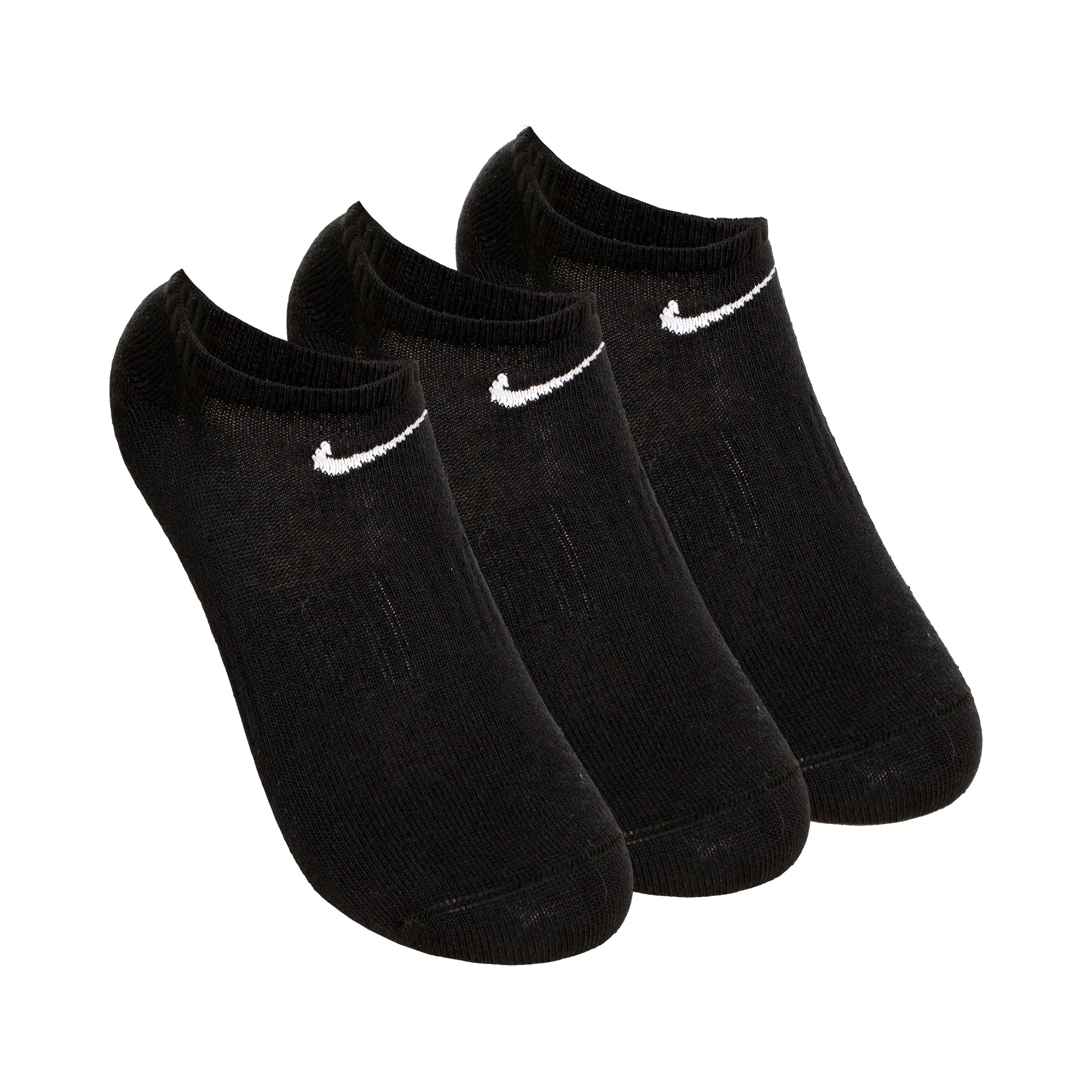Nike Everyday Lightweight Tennissokken Verpakking 3 stuks Unisex - zwart, wit