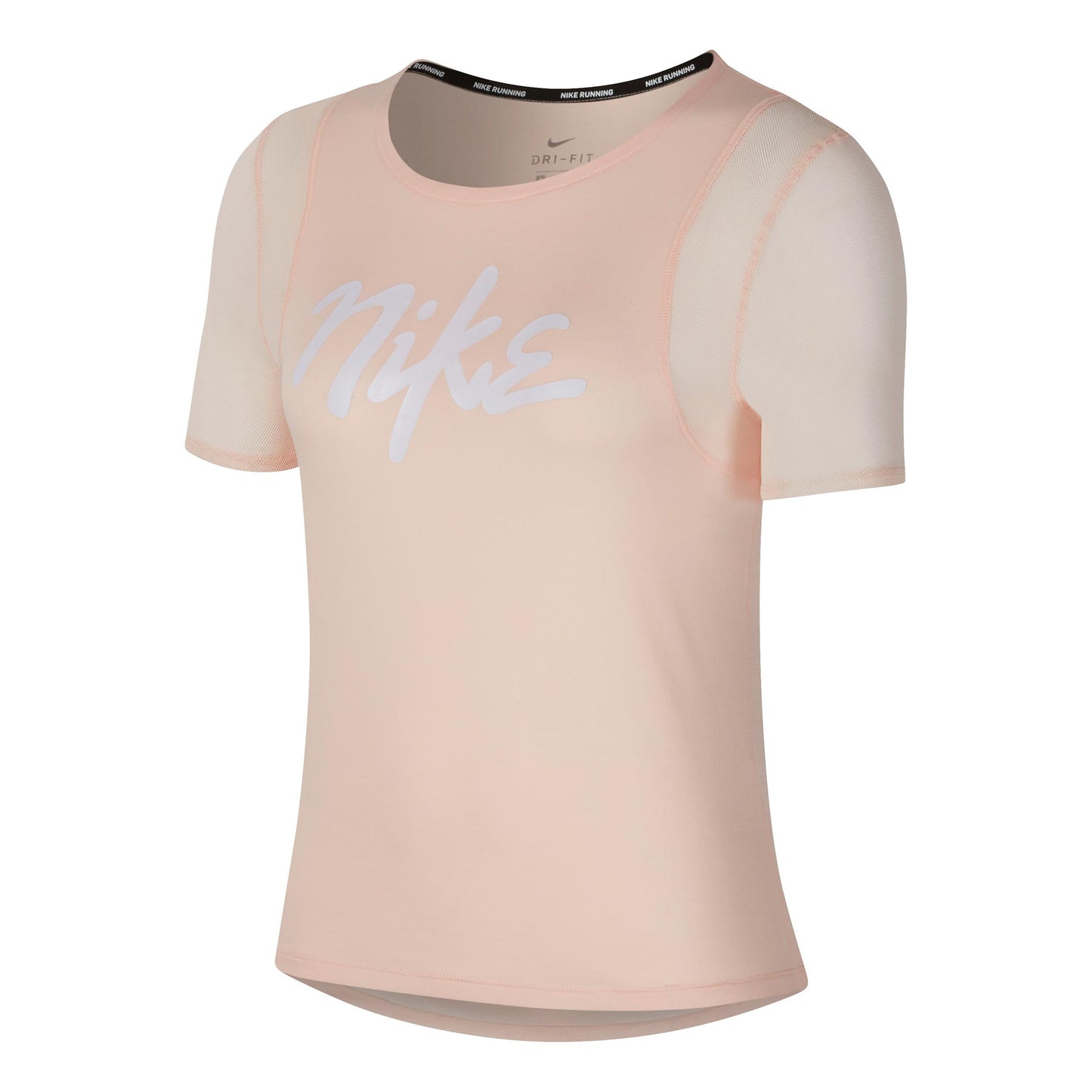 Nike Runway T-shirt Dames - abrikoos, wit