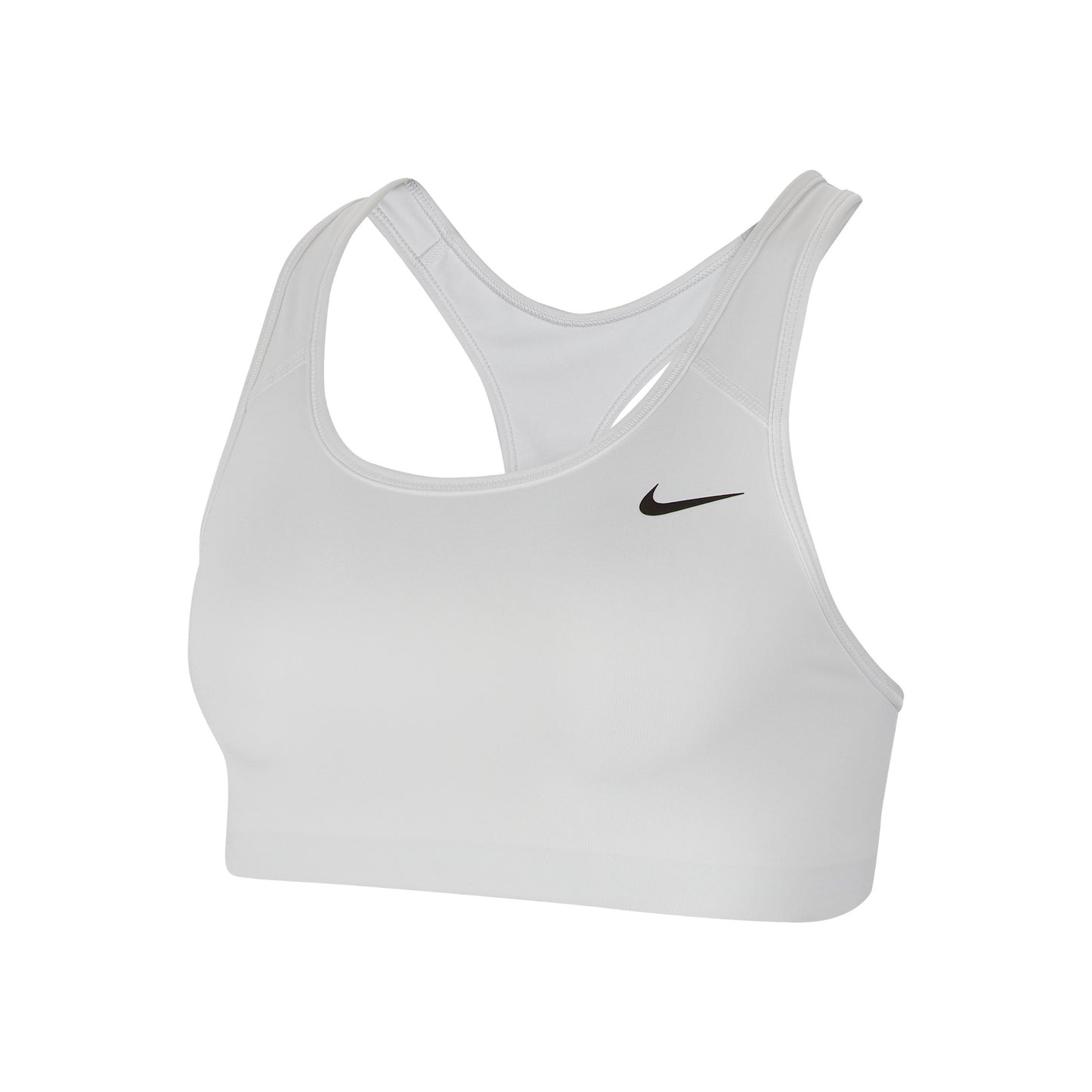 Nike Dri-Fit Swoosh Sport-bh Dames - wit, zwart