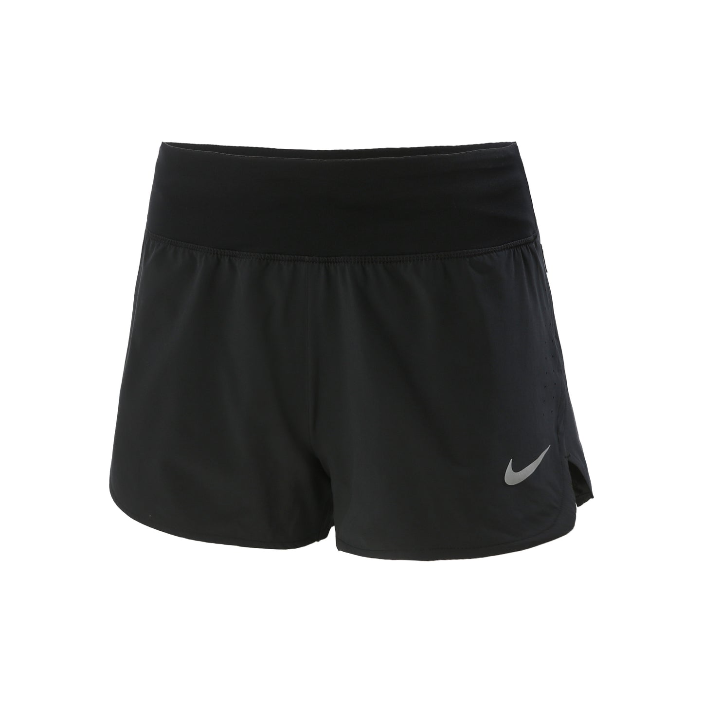 Nike Eclipse 3in Shorts Dames - zwart, zilver