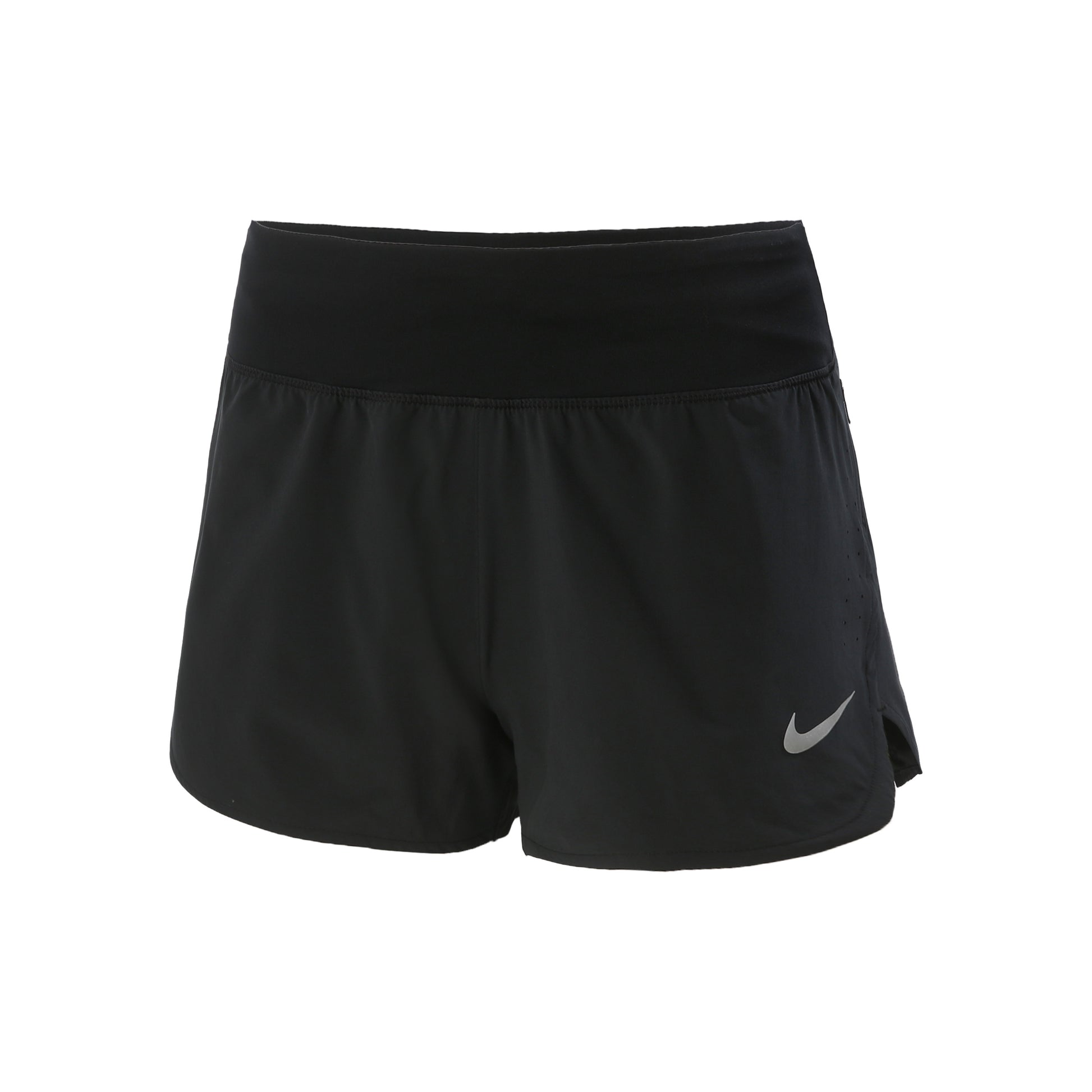 Nike Eclipse 3in Shorts Dames - zwart, zilver