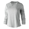 Dri-Fit One Standard Longsleeve Dames - grijs, zwart
