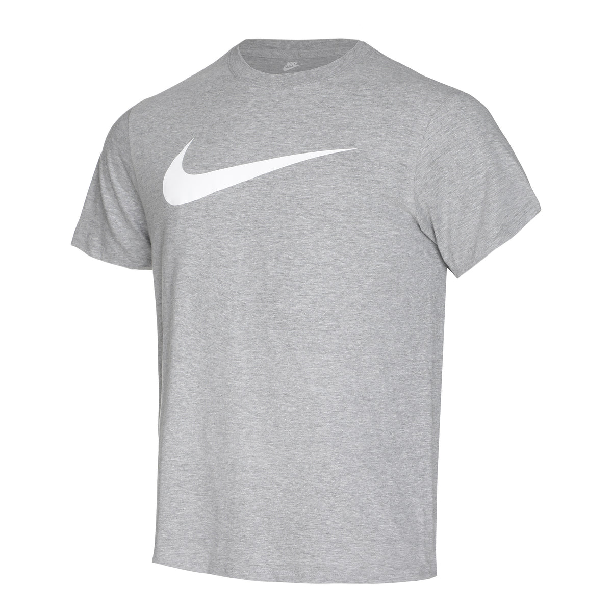 Nike Icon swoosh T-shirt Heren-lichtgrijs, wit