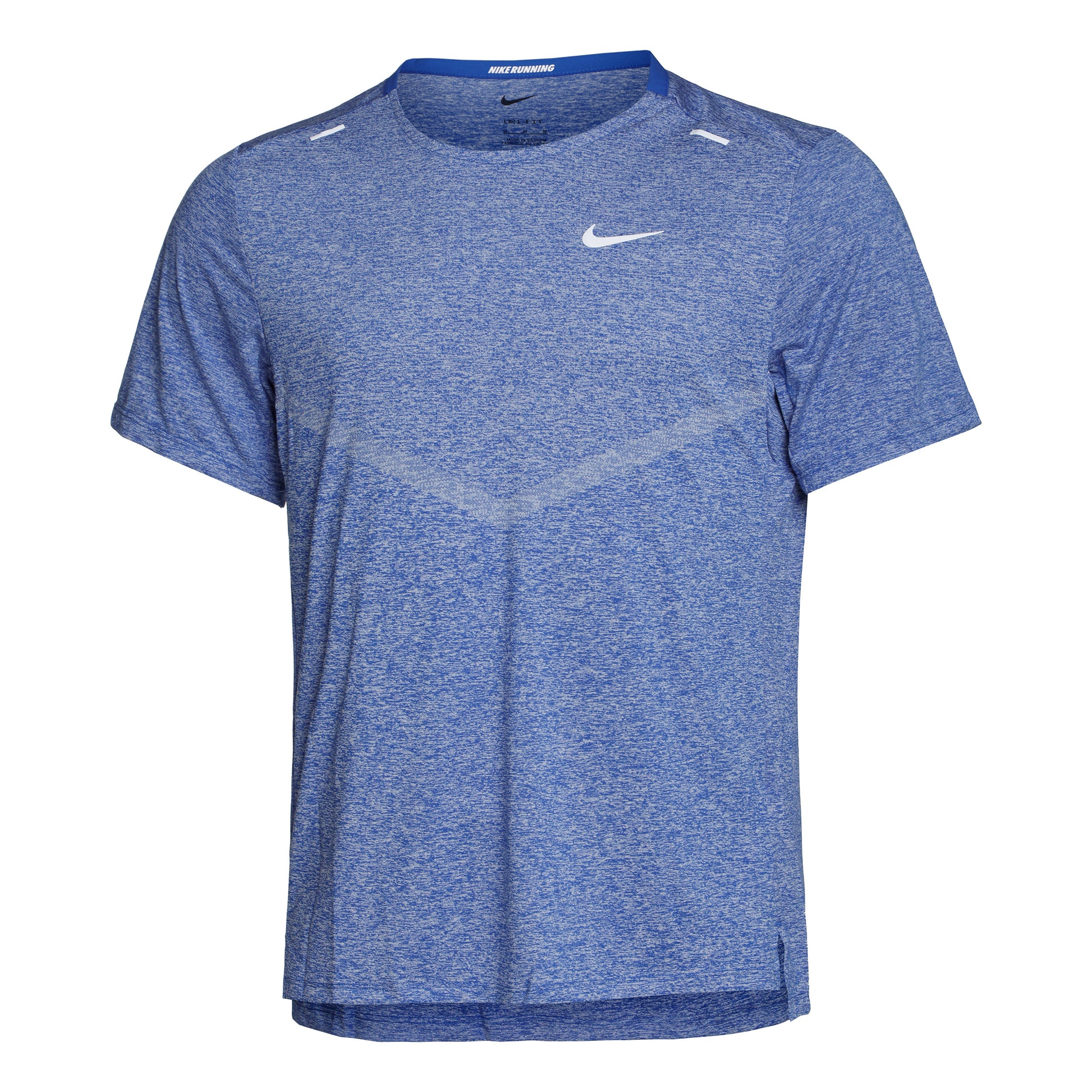Nike Dri-Fit Rise 365 Hardloopshirt Heren-Blauw