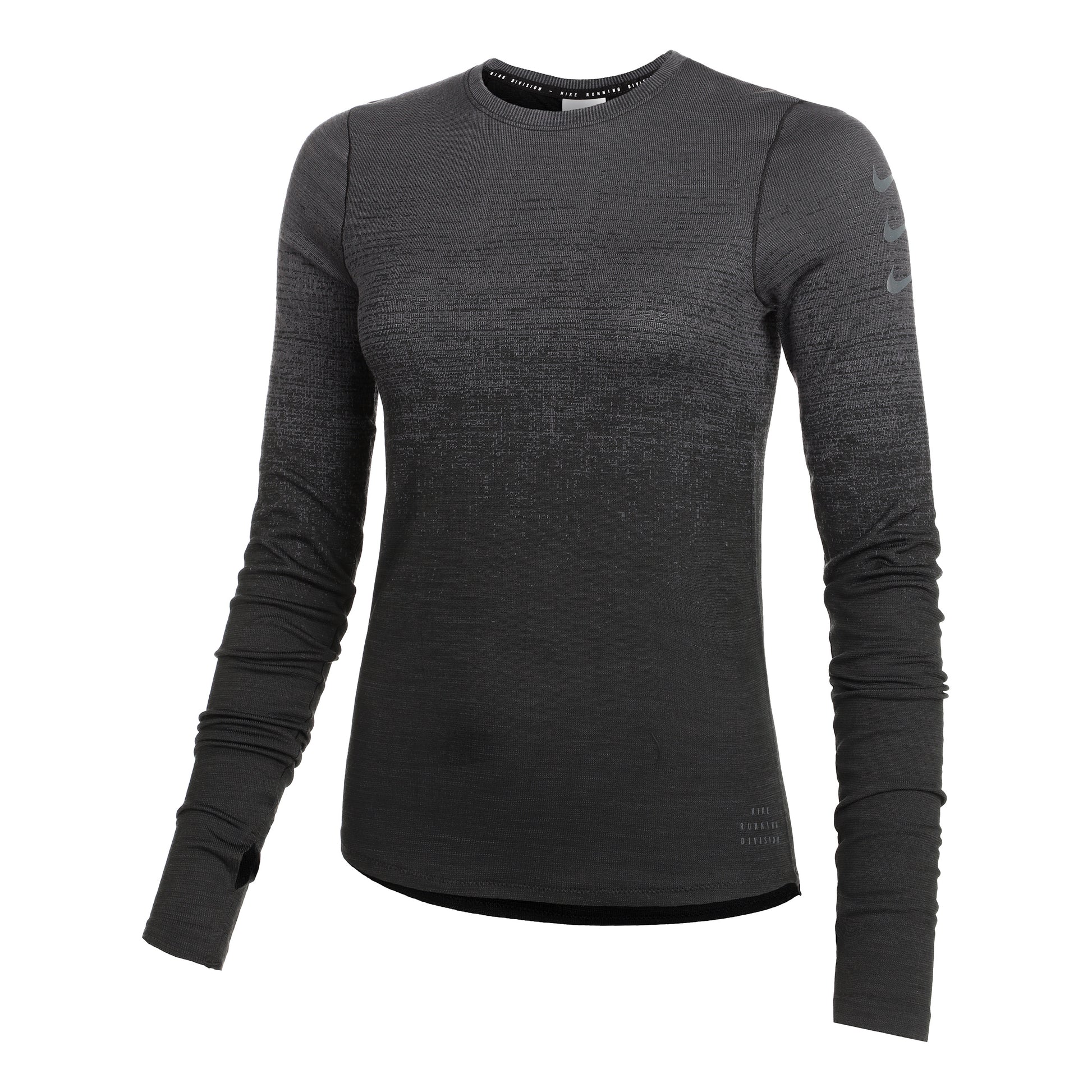 Nike Dri-Fit Run Division Topje hardlopen Dames - grijs, zwart