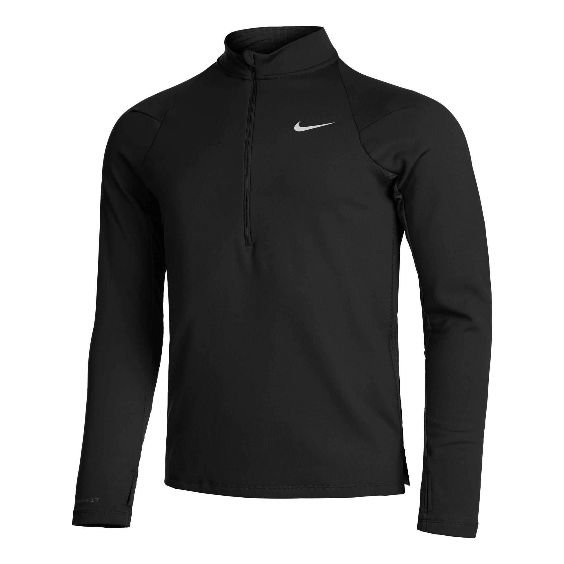 Nike TF RDVN Element Half-Zip Topje hardlopen Heren - zwart, grijs