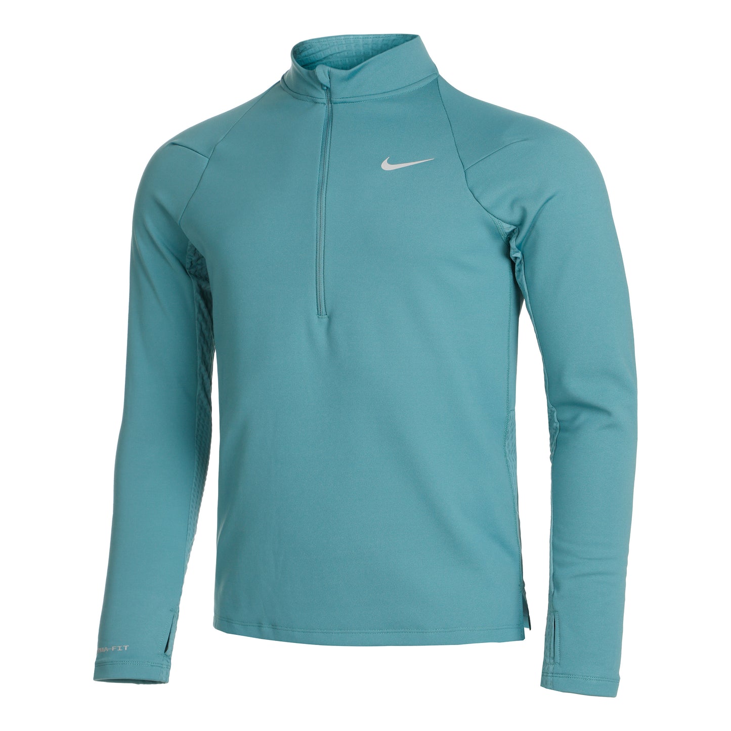 Nike TF RDVN Element Half-Zip Topje hardlopen Heren - blauw, grijs