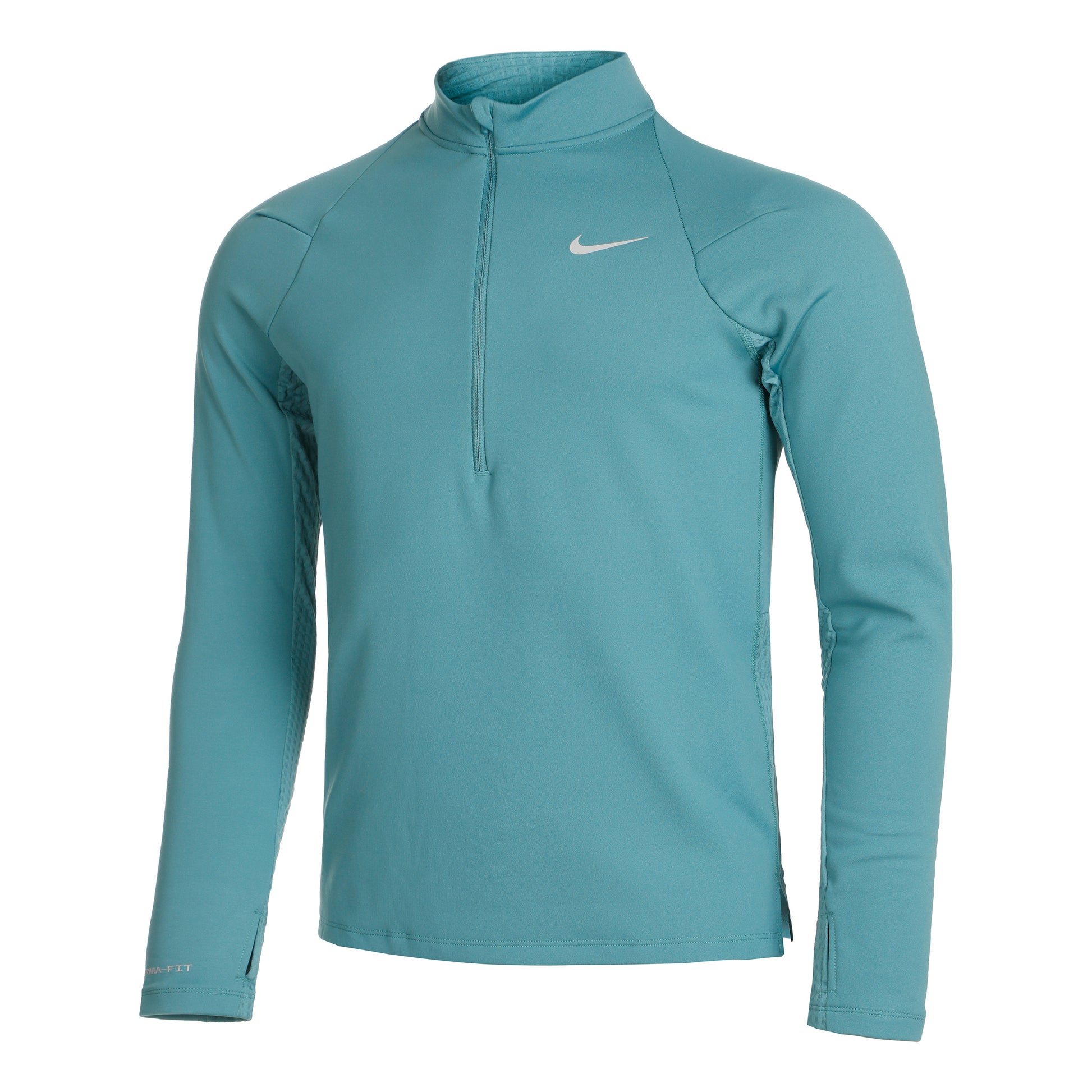 Nike TF RDVN Element Half-Zip Topje hardlopen Heren - blauw, grijs