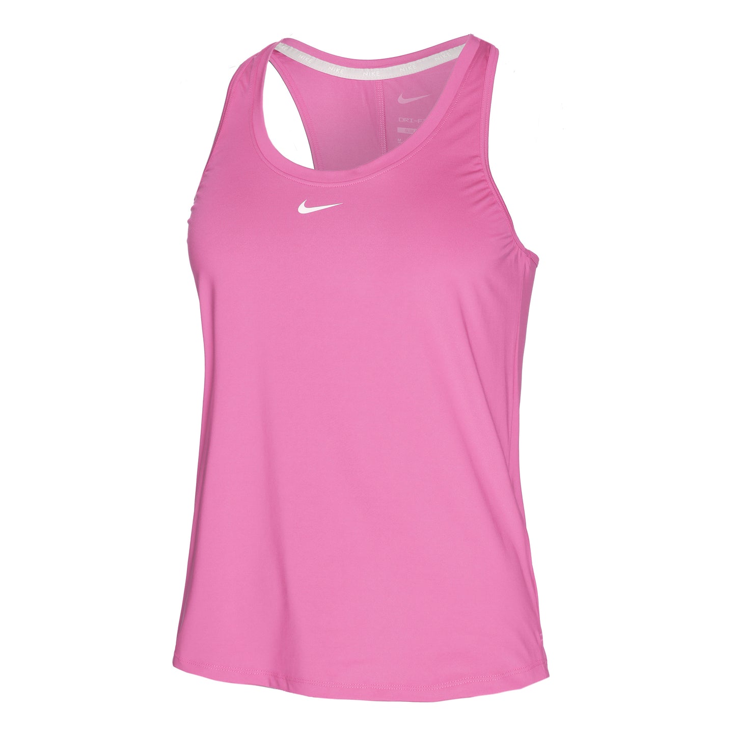 Nike Dri-Fit One Slim Tanktop Dames - roze,