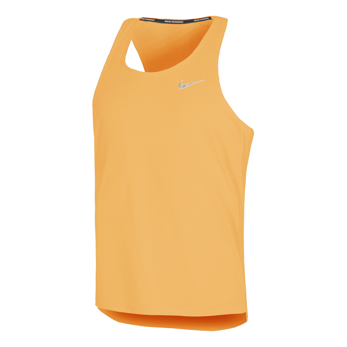 Nike Dri-Fit Fast Racing Hardloopshirt Heren - geel,