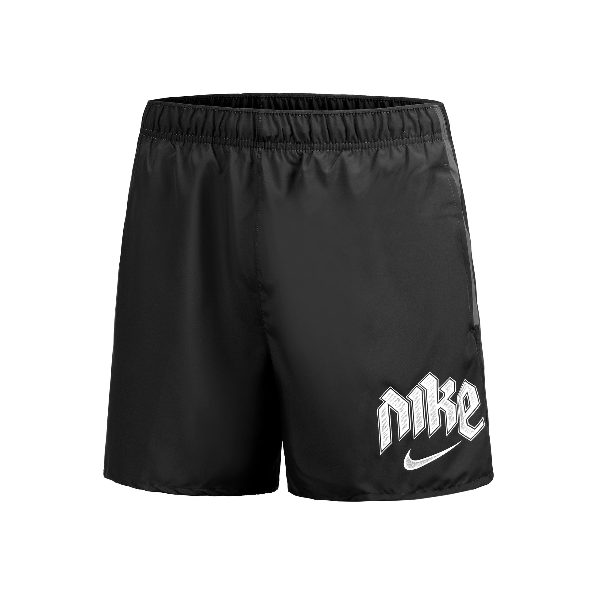Nike Dri-Fit Run Division 5in Brief-Lined Shorts Heren - zwart, grijs