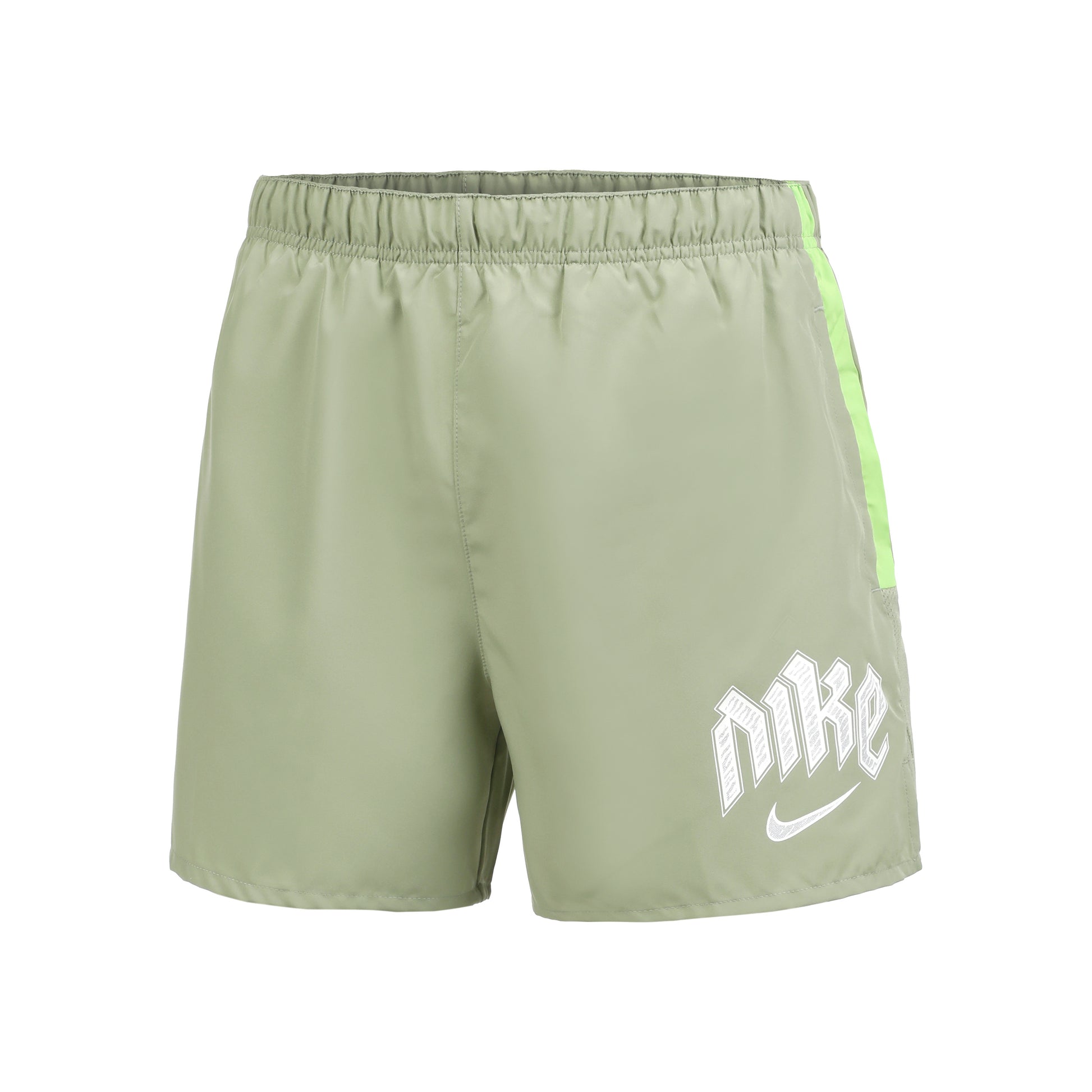 Nike Dri-Fit Run Division 5in Brief-Lined Shorts Heren - groen,