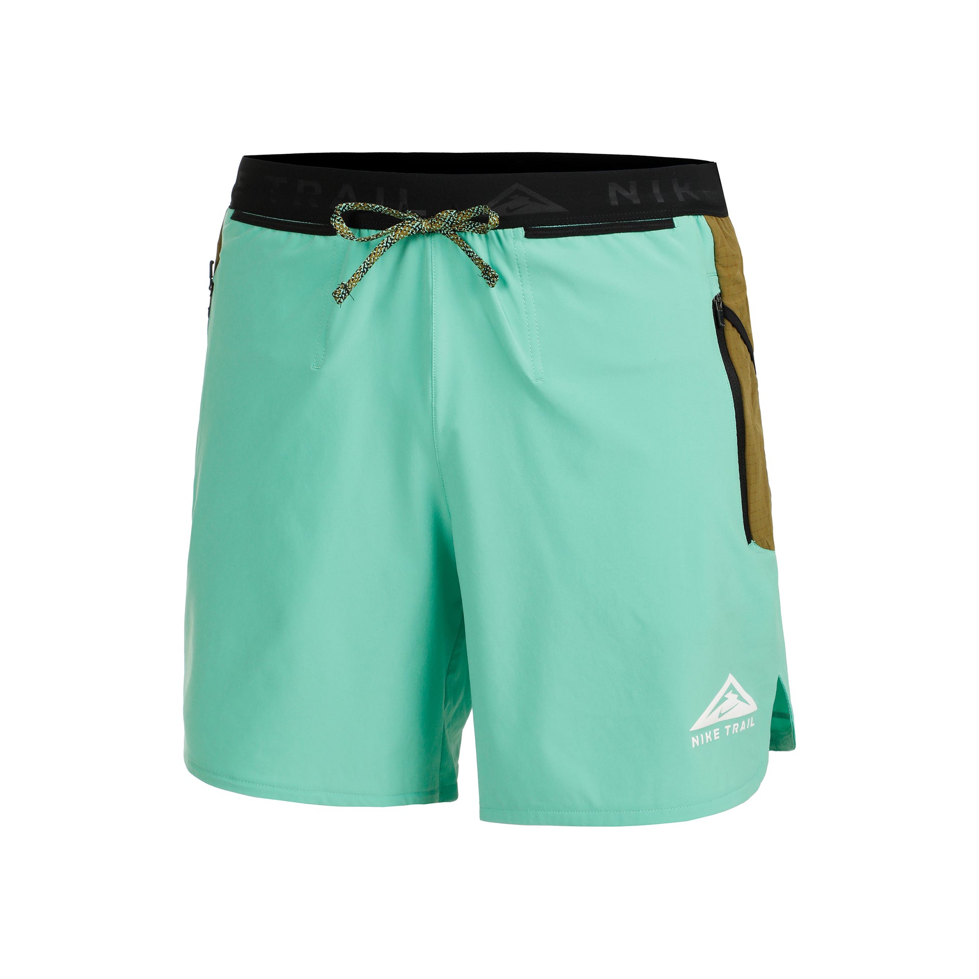Nike Dri-Fit Secondsunrise 7in Brief-Lined Running Shorts Heren - mint, veelkleurig