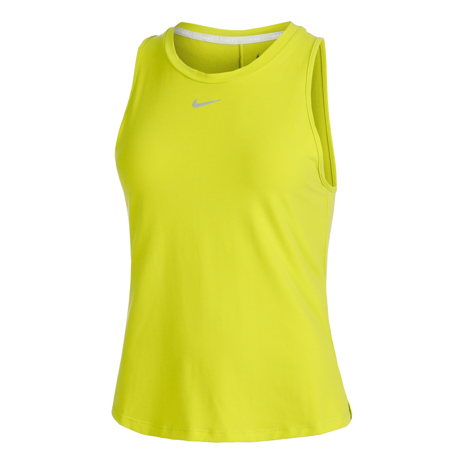 Nike Dri-Fit One Luxe STD Tanktop Dames - limoen,