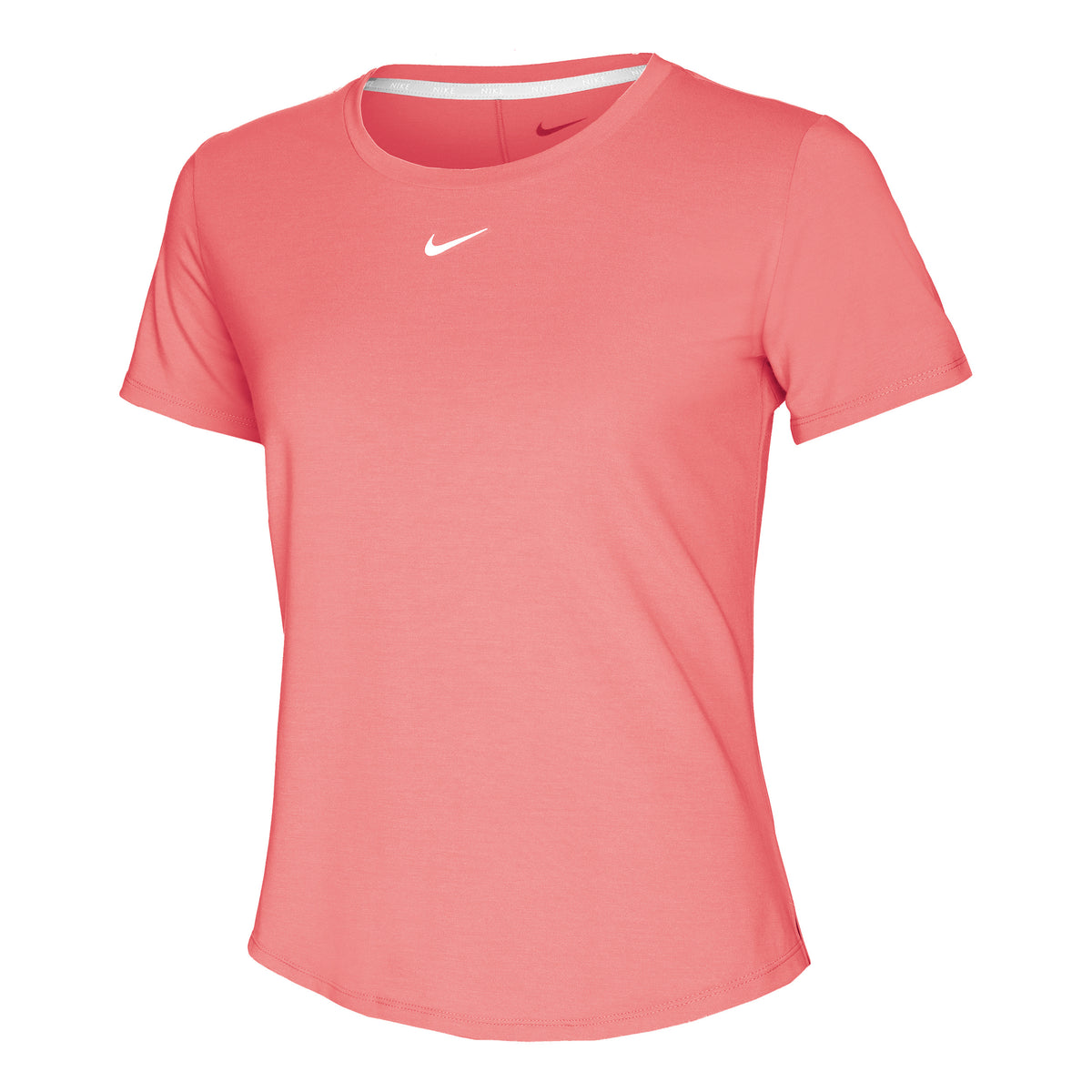 Nike Dri-Fit One Luxe STD T-shirt Dames - oranje,
