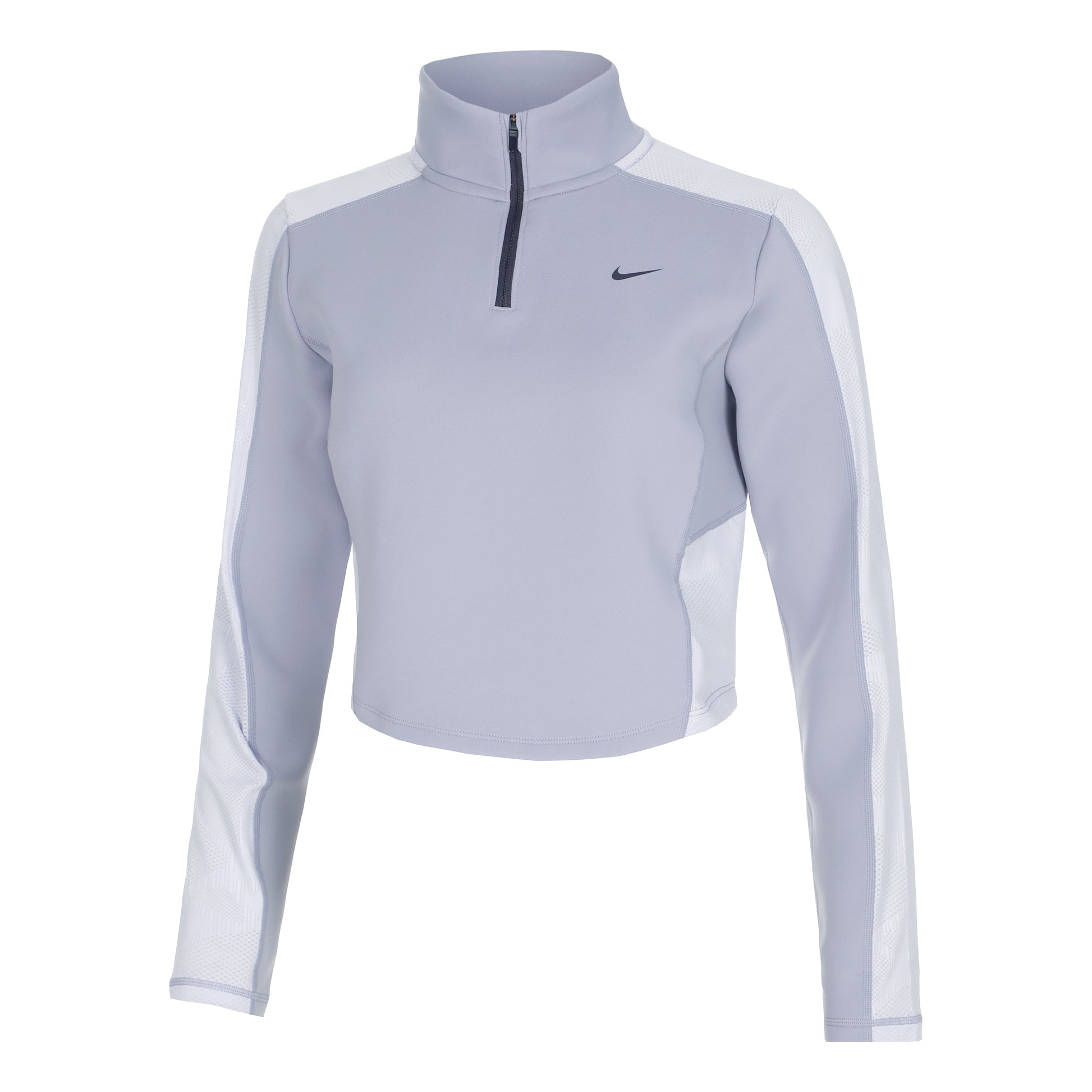 Nike Dri-Fit Half-Zip Longsleeve Dames - mauve,